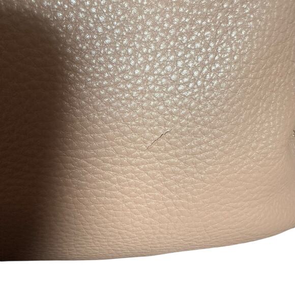 Stone Mountain Pink Leather Shoulder Bag Hobo Purse with Pockets - Picture 3 of 15